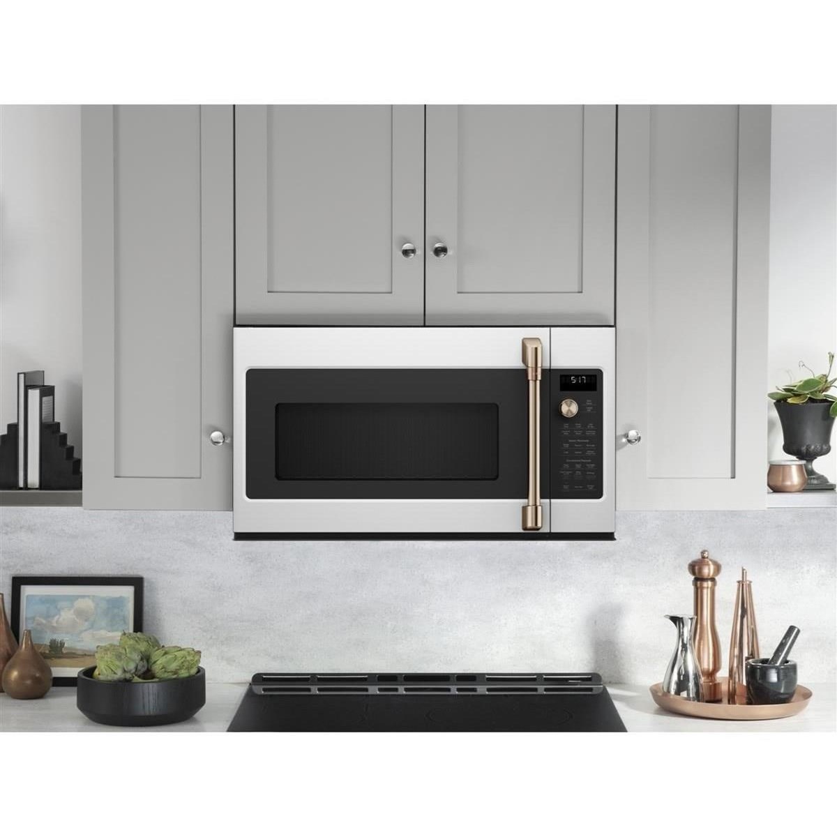 GE Appliances CVM517P4MW2 Cafe 1.7 Cu. Ft. Convection Over the